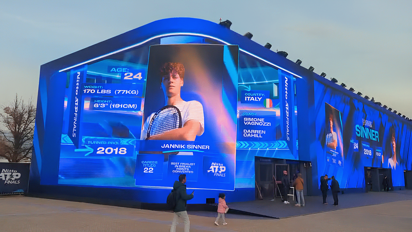 Nitto ATP Finals — Billboard — GATE1 Studio